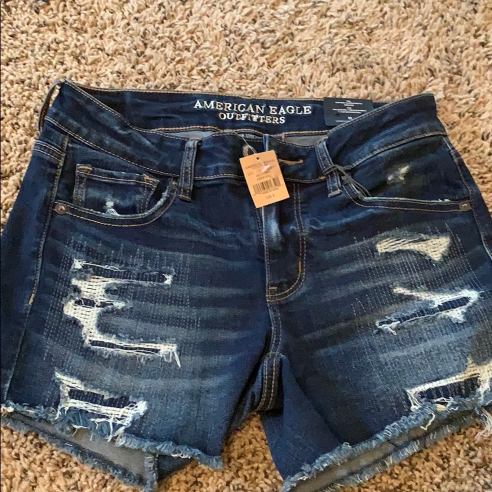 NWT American eagle midi shorts